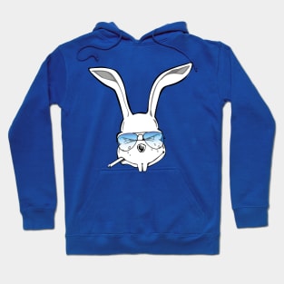 Bunny with Glasses Hoodie